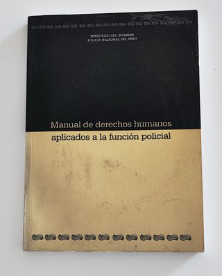 Manual de derechos humanos Policía Perú