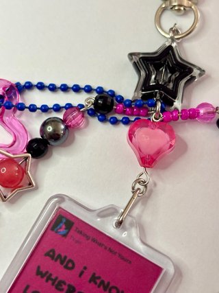 Portachiavi TV GIRL matching lyrics cuore magnetic
