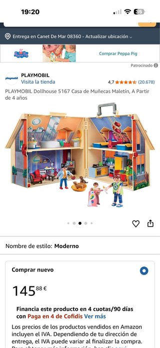 Casita PLAYMOBIL Dollhouse