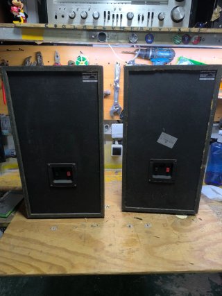 Pareja Altavoces Lenco L-400 Negros