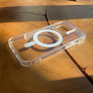 Funda MagSafe iPhone 13-17 Transparente