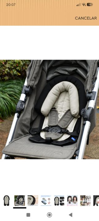Reductor para bebé para silla paseo/hamaca