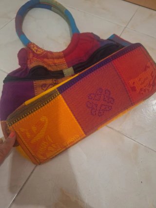 Bolso de mujer multicolor