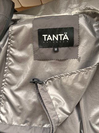 Chubasquero Tanta Gris con Capucha