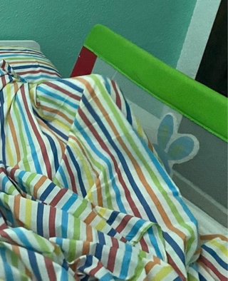 Baranda plegable y abatible para cama