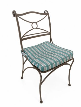 Conjunto de Mesa y 4 Sillas Hierro Forjado.