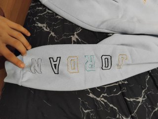Sudadera Jordan Talla M Azul Multicolor