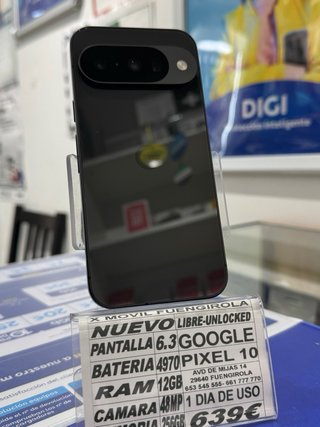 Google Pixel 10 256GB Negro