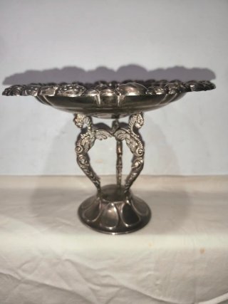 Frutero centro de mesa antiguo Alcor Sello