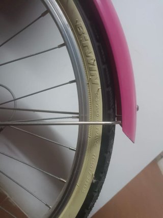 Bicicleta B'TWIN Original 500 24 Rosa/Azul