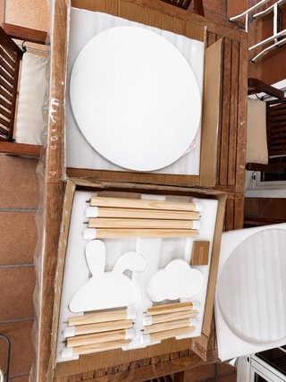 Mesa Infantil Madera + 2 Sillas Montessori