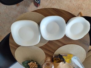 Vajilla Ikea Porcelana Blanca