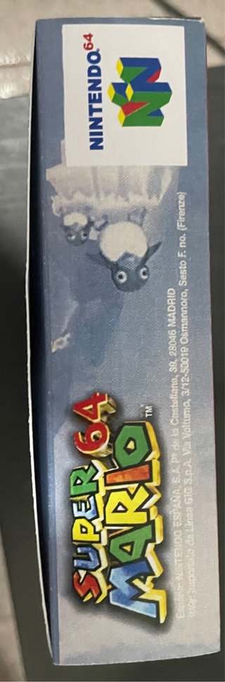 Super Mario 64 Nintendo 64 PAL Version