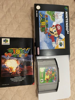Super Mario 64 Nintendo 64 PAL Version