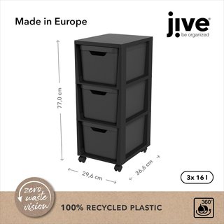 2x Muebles Cajonera Plástico Rotho Jive Nuevos