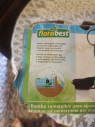 Bomba sumergible Florabest 400W