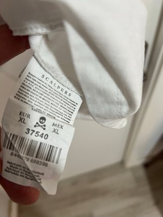 Camiseta Scalpers Blanca
