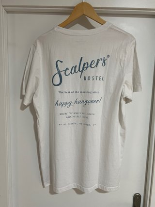 Camiseta Scalpers Blanca