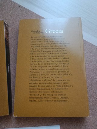 Lote Grandes Civilizaciones:Grecia,China, Mesopota
