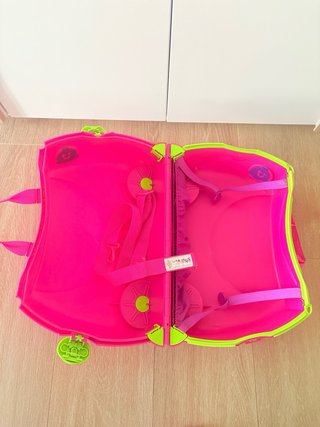 Valigia per bambini Trunki rosa e viola