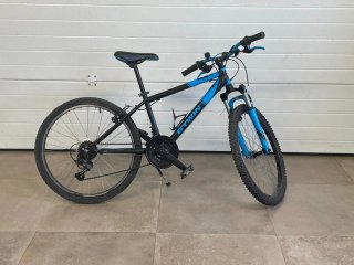 Bicicleta Montaña BTWIN Azul/Negra