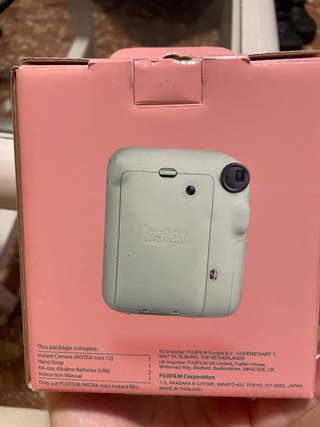 Cámara instantánea Fujifilm Instax Mini 12