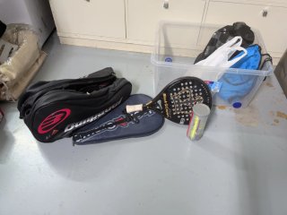 Conjunto Padel: Palas, Bolsa y Pelotas