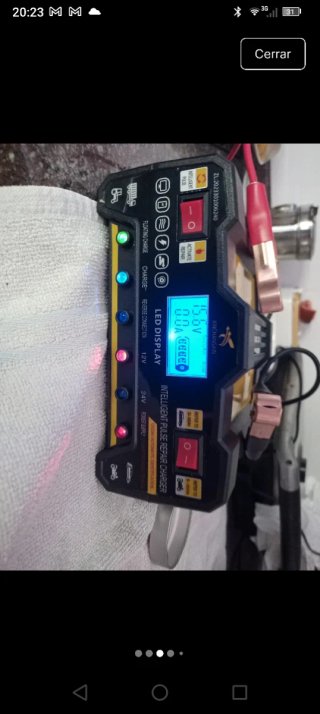 Cargador Batería Coche Moto Tractor 12V/24V