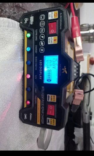 Cargador Batería Coche Moto Tractor 12V/24V