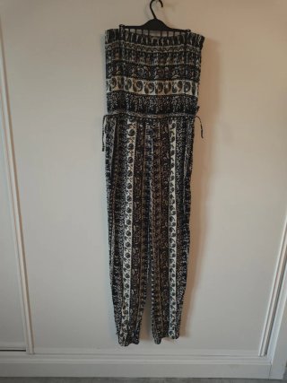 Mono Verano Fiesta Estampado Talla M