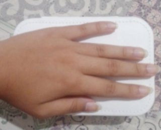 Pequeño joyero blanco cuero sintético