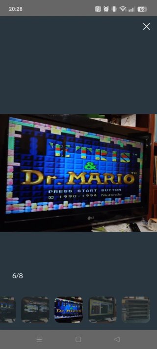 Super Nintendo Tetris & Dr. Mario PAL
