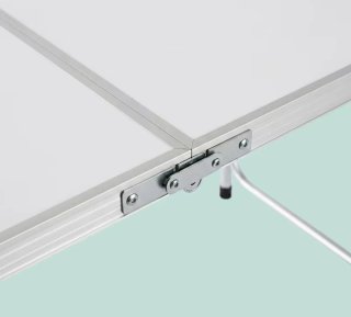 Mesa Plegable Blanca con 4 Sillas