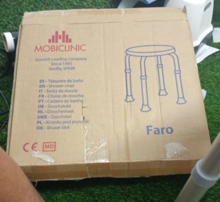 Taburete de Baño MOBICLINIC Faro