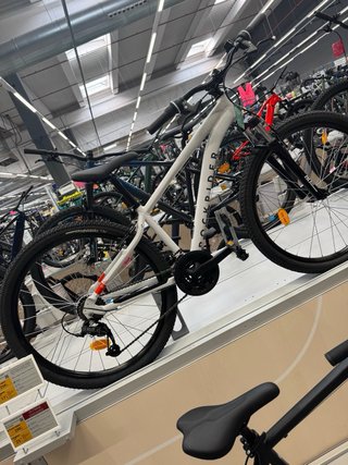 Bicicleta Rockrider Blanca