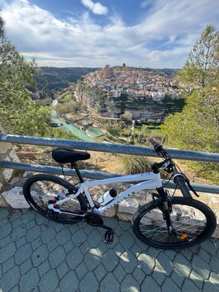 Bicicleta Rockrider Blanca