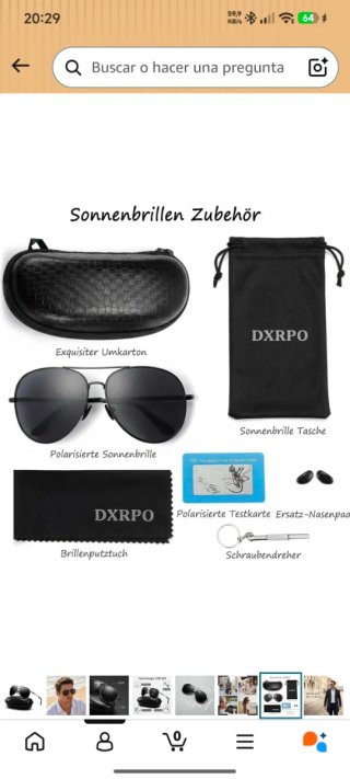 Nuovi occhiali da sole aviator UV400 polarizzati
