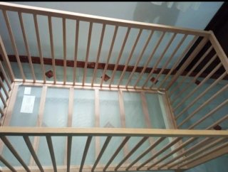Cuna Ikea Madera +Colchón