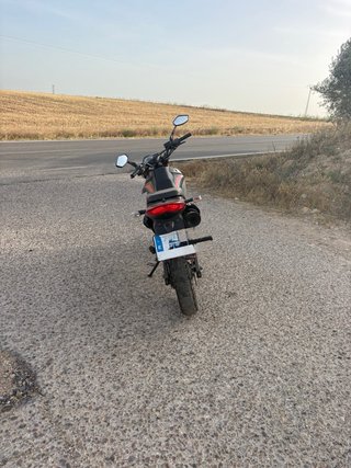 Moto Nikeway Enduro 125cc Negra/Gris