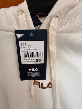Sudadera Fila Blanca