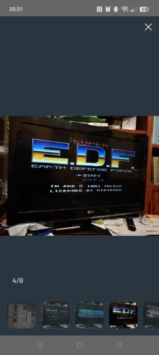 Earth Defense Force Super Nintendo PAL