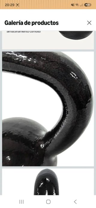 Pesa Rusa 20KG Kettlebell (Nuevo)