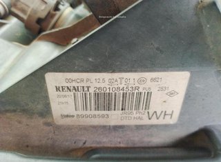 Renault 22260574 260108453r faro derecho grand 1.6
