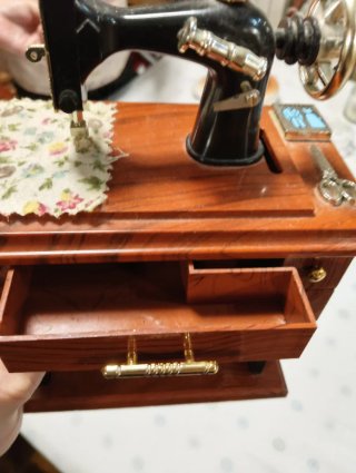 Máquina de coser decorativa