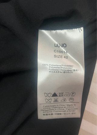 Vestido fiesta Liu Jo negro talla M