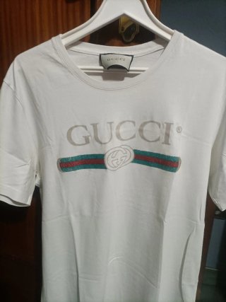 Camiseta Gucci Blanca Talla L