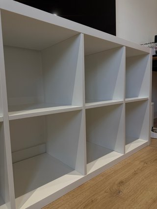 Estantería Libreria KALLAX IKEA Blanca 8 huecos