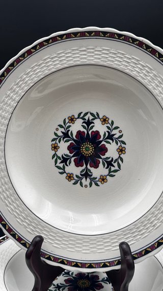 Lotto 4 Piatti Fondi Minton's 26 cm