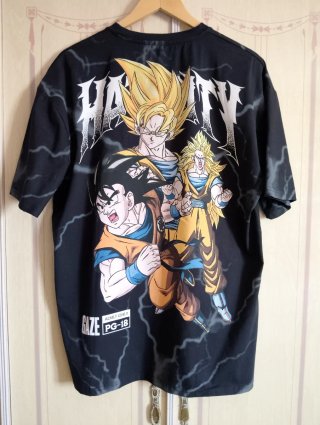 Camiseta negra Dragónball