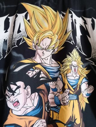 Camiseta negra Dragónball